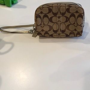 Coach Signature Wristlet